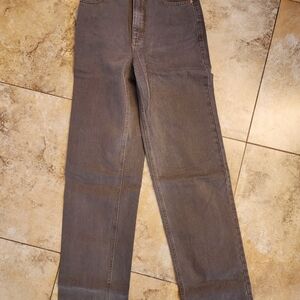 PacSun Gray Denim Jeans with Contrast Stitching 90s Boyfiend